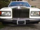 White Rolls Royce Silver Spirit  2