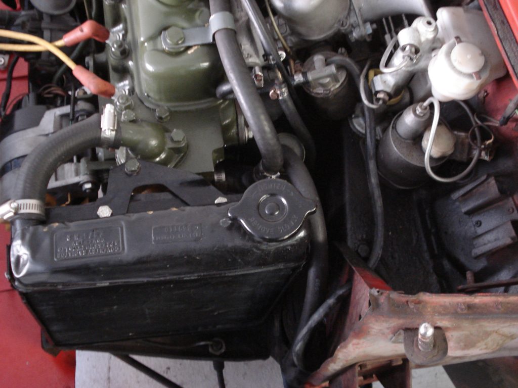 1978 Mini Cooper engine