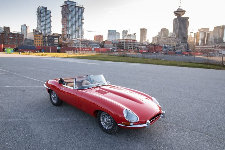 1964 Jaguar E type red for sale